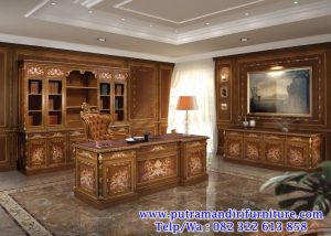Set Meja Kantor Mewah Legno