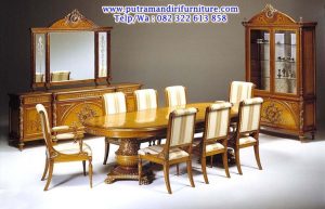 set meja makan mewah Ginevra