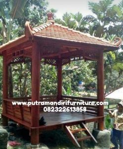Gazebo Taman Minimalis jepara