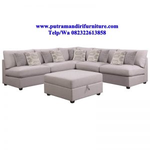 set kursi tamu modern mewah
