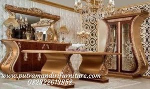 Set Lemari Hias Meja Konsul Italian