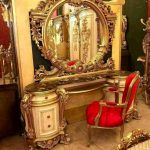 Set Meja Rias Ukir Monica