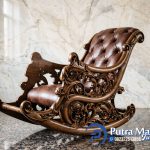 Kursi Goyang Antik Jepara Ukiran Mewah Klasik Terbaru