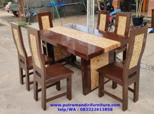 Kursi Makan Minimalis Koin Jepara