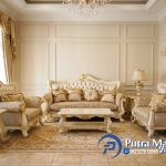 Kursi Tamu Sofa Ukiran Casablanca Klasik Mewah Jepara