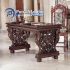 Jual Meja Pimpinan Kantor Klasik Style Ukiran Mewah Jepara
