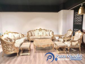 Desain Sofa Ruang Tamu Mewah Klasik Top Furniture