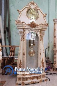 Jam Hias Mewah Ukiran Klasik Modern Jepara