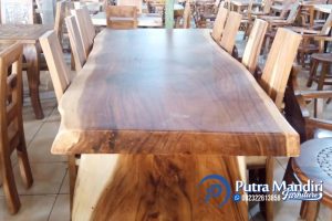 Model Kursi Meja Makan Trembesi Kayu Jepara