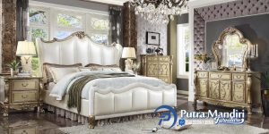 New Arrival Kamar Tidur Modern Mewah Ukir Jepara Elegan