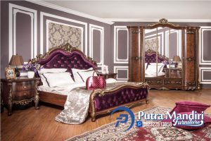 Kamar Set Mewah Ukiran Jepara Finishing Klasik