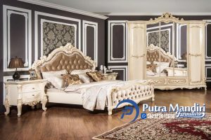 Set Kamar Tidur Modern Ukiran Mewah Eropa