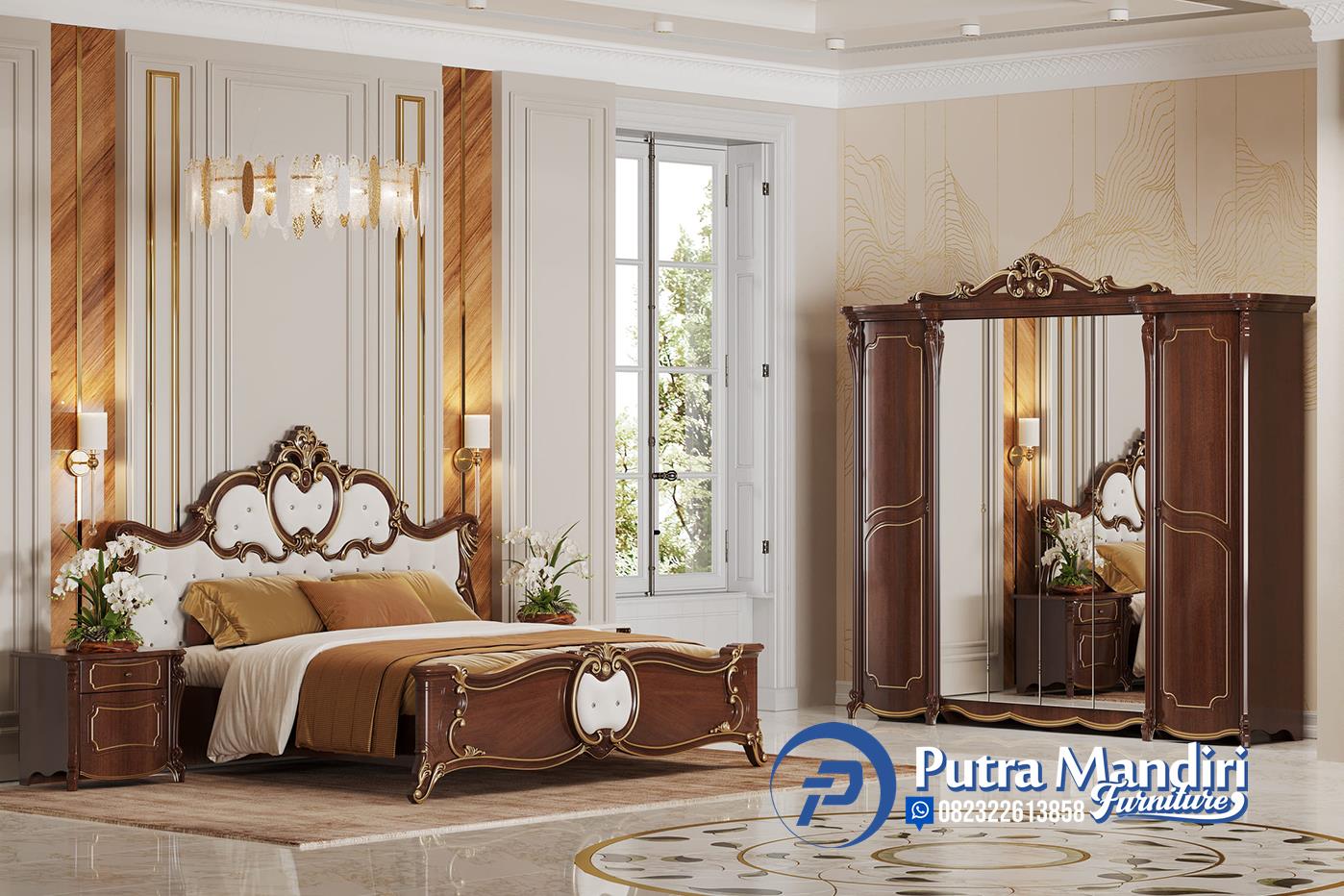 Set Tempat Tidur Jati Klasik Ukiran Jepara Set Tempat Tidur Jati Klasik Ukiran Jepara