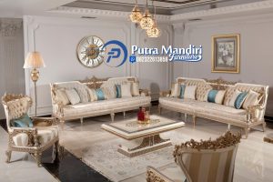 Sofa Tamu Mewah Klasik Jepara