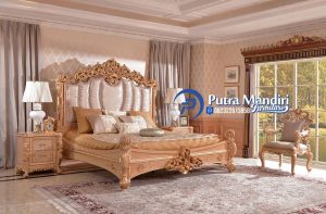 Tempat Tidur Mewah Klasik Eropa Style