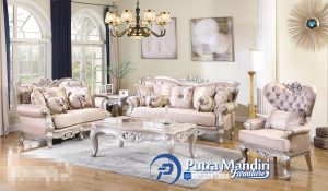 Kursi Tamu Klasik Mewah Ukiran Jepara