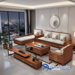 Kursi Tamu Sofa Jati Mewah Terpopuler