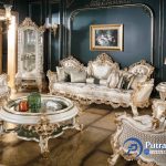 Sofa Mewah Ukir Klasik Karya Jepara Untuk Ruang Tamu