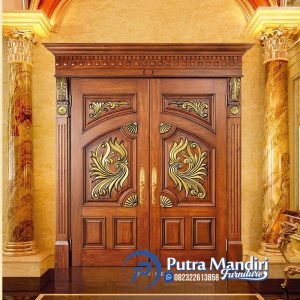 Model Pintu Rumah Kayu Jati Klasik Jepara