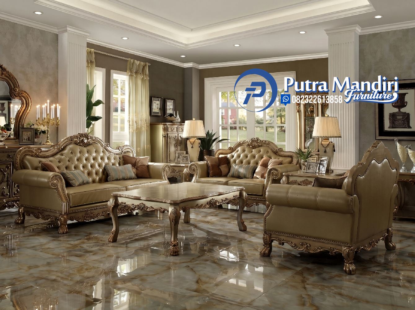 Sofa Tamu Eropa Jepara Mewah Terbaru Sofa Tamu Eropa Jepara Mewah Terbaru
