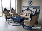 Sofa Tamu Klasik Mewah Duco Ukiran Jepara