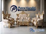 Sofa Tamu Mewah Klasik Ukiran Jepara