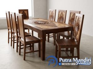 Kursi Minimalis Meja Makan Klasik Jepara