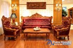 Kursi Sofa Tamu Jati Klasik Ukir Jepara