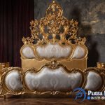 Luxury Carving Bedroom Set Tempat Tidur Istana