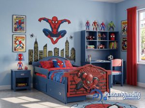 Tempat Tidur Anak Karakter Laki-laki