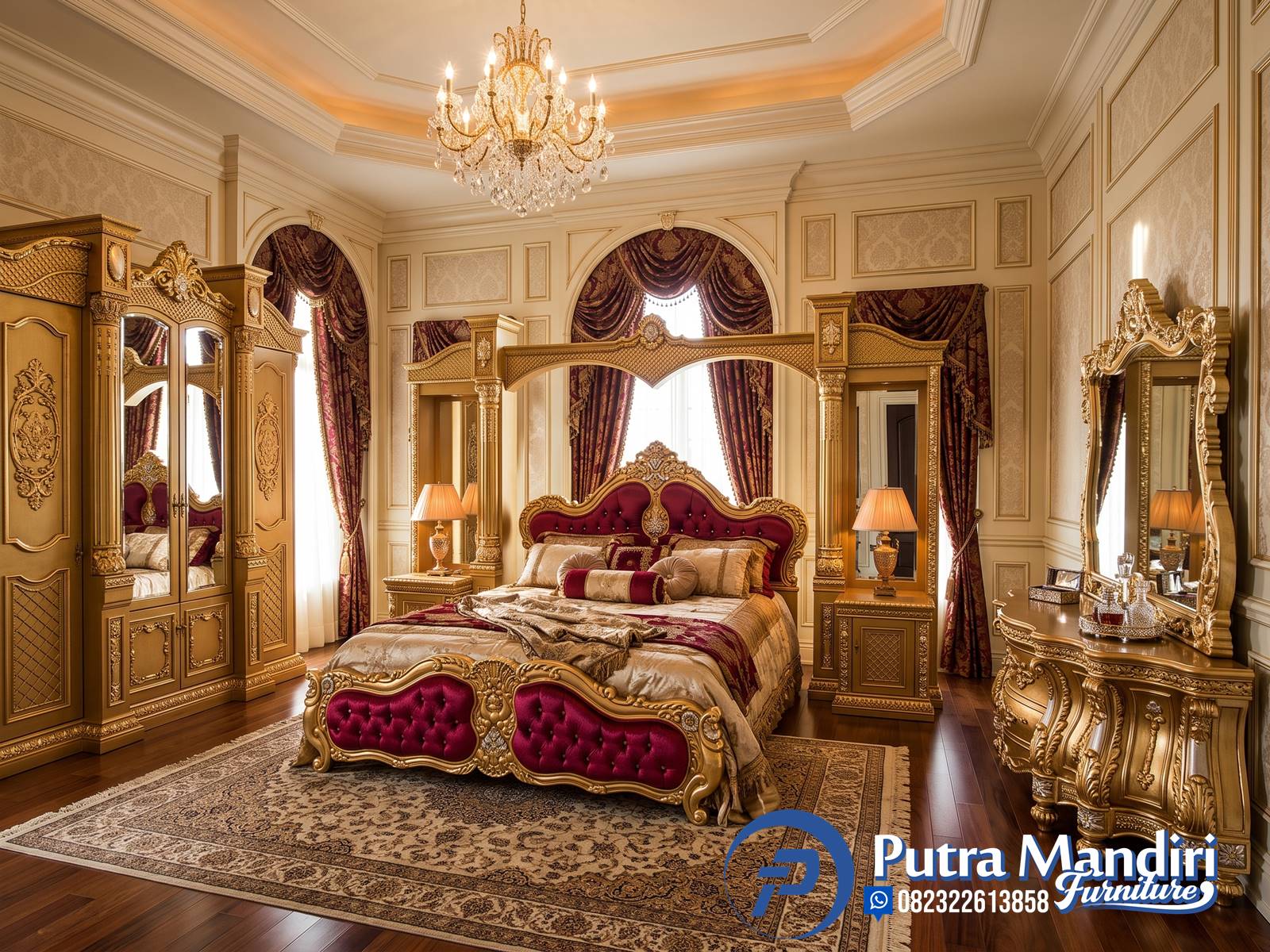 Bedroom 1 Set Tempat Tidur Royal Bavarian
