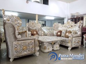 Kursi Tamu Sofa Artis Mewah Ibu Kota