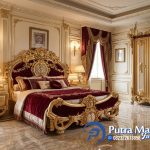 Luxury Bedroom Set Tempat Tidur Royal Kingdom Majapahit Ukir Jepara