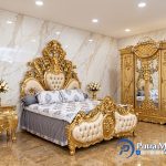 Set Tempat Tidur Ukiran Rococo